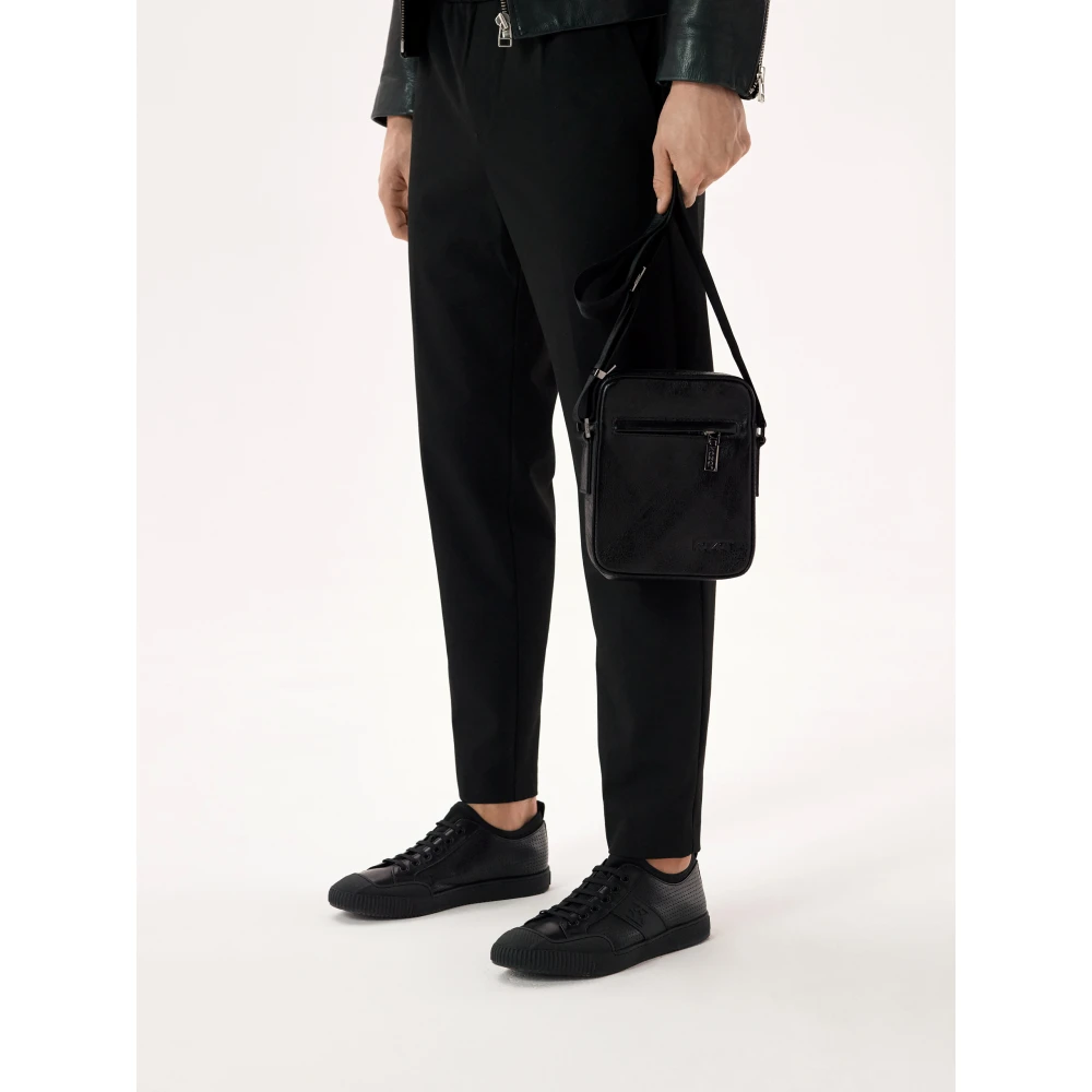 Kazar Zwarte tas voor mannen Black Heren