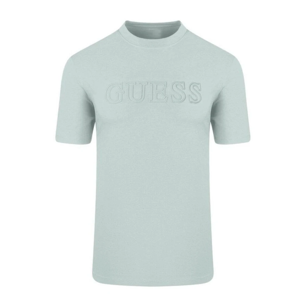 Guess Heren Alphy Korte Mouw T-Shirt Green Heren