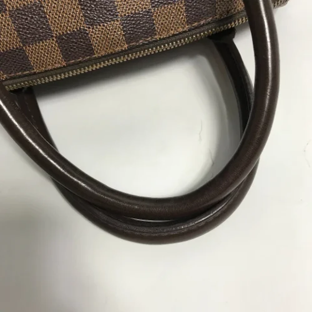 Louis Vuitton Vintage Pre-owned Cotton louis-vuitton-bags Brown Dames