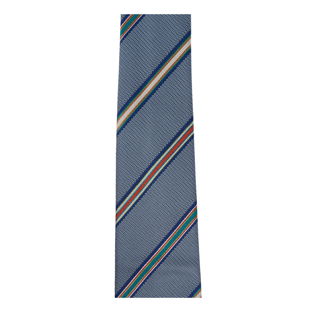 Paul Smith Zijden stropdas Blue Heren