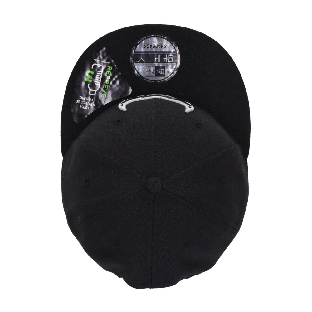 new era Chicago Bulls Platte Klep Pet Black Unisex