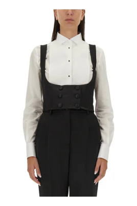 Dubbelknäppt Tuxedo Gilet