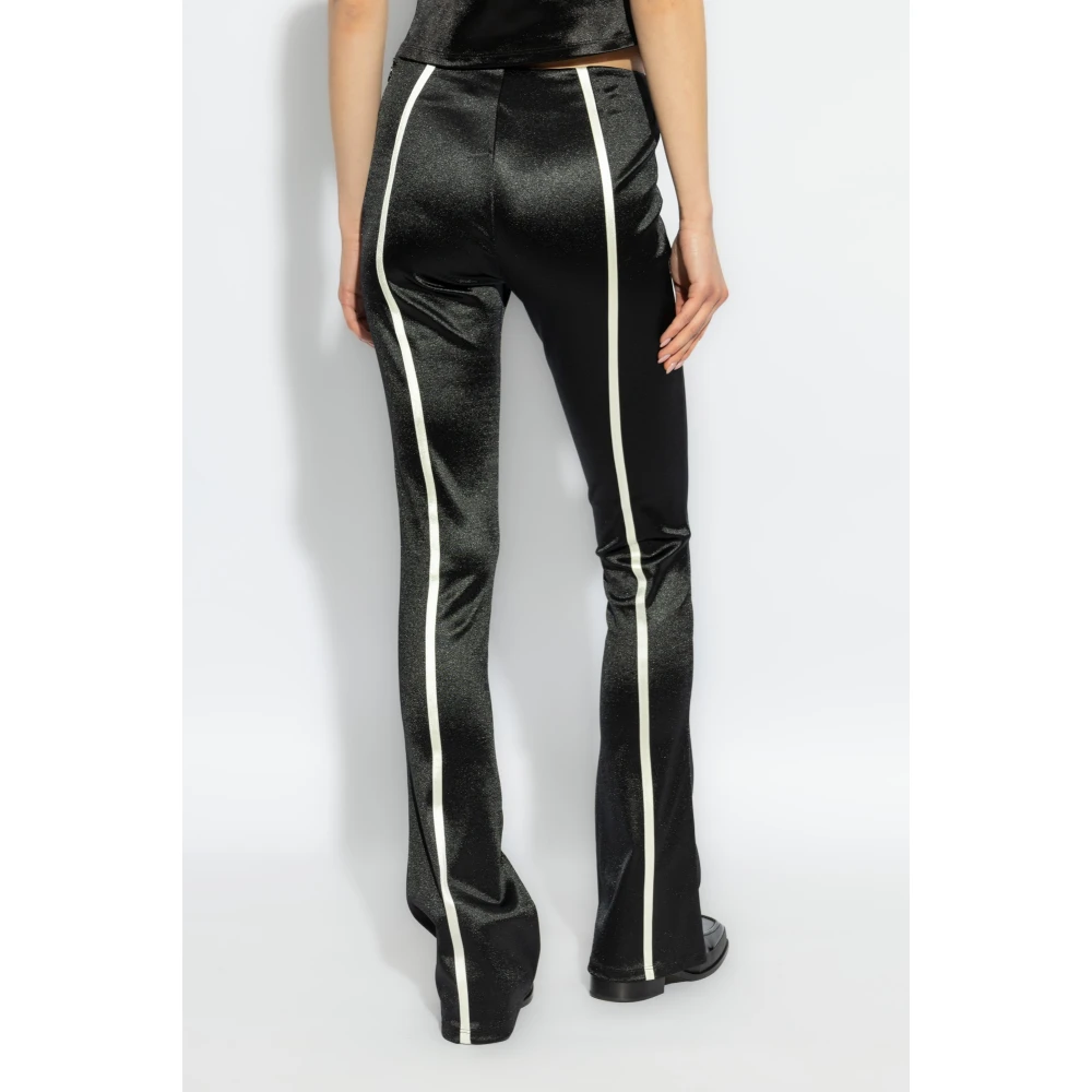 Misbhv Wijde broek Black Dames