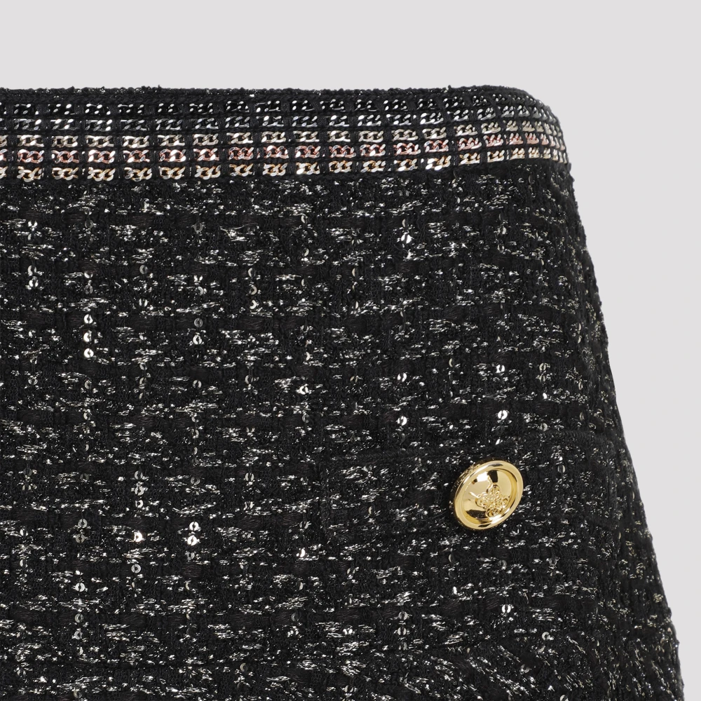 Giambattista Valli Zwarte Korte Rok Damesmode Black Dames