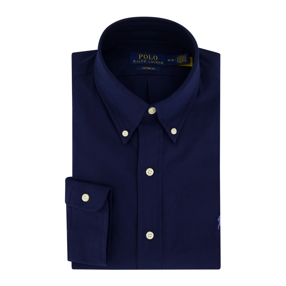 Polo Ralph Lauren Casual Donkerblauw Overhemd Blue Heren