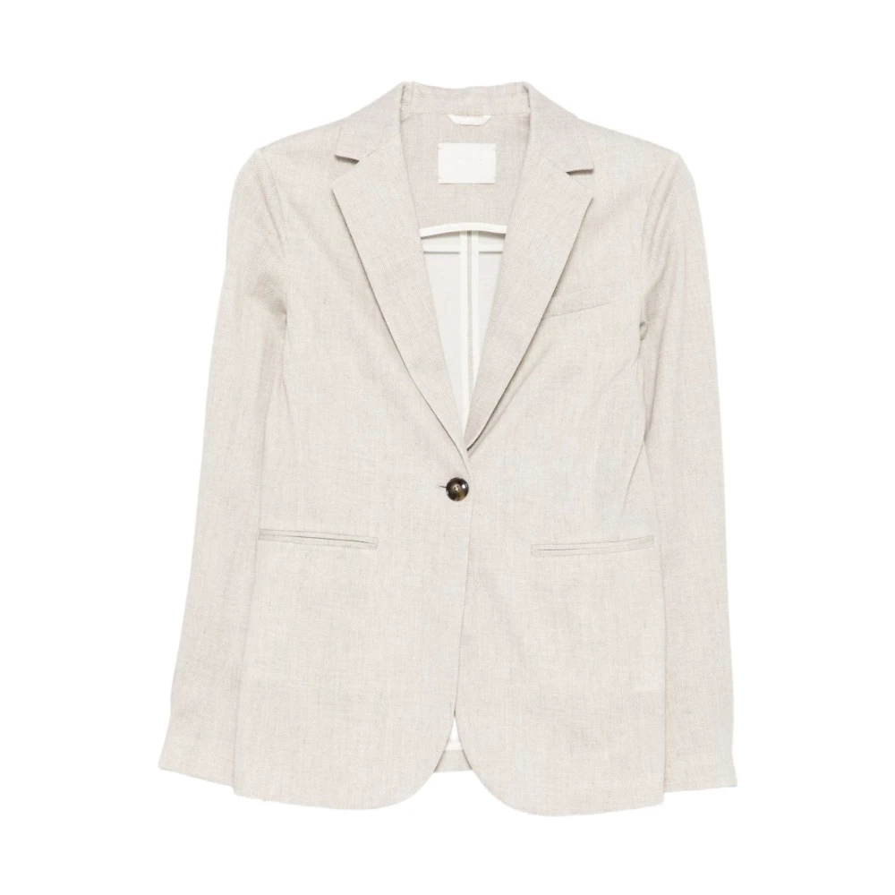 Circolo 1901 Women's Beige Jacket - Blazers - Xl - Jackets