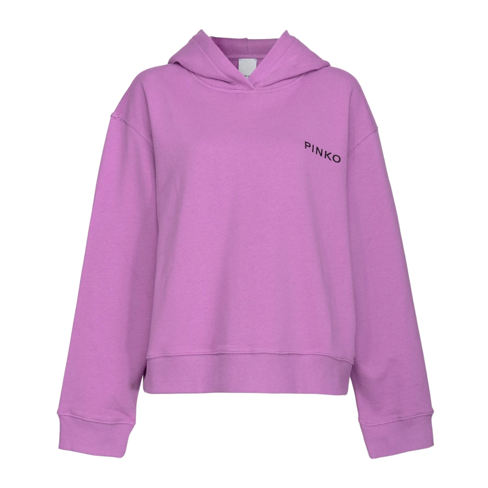 Pinko Hoodies Purple Dames