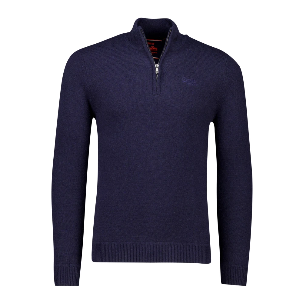 Superdry Donkerblauwe Trui Blue Heren