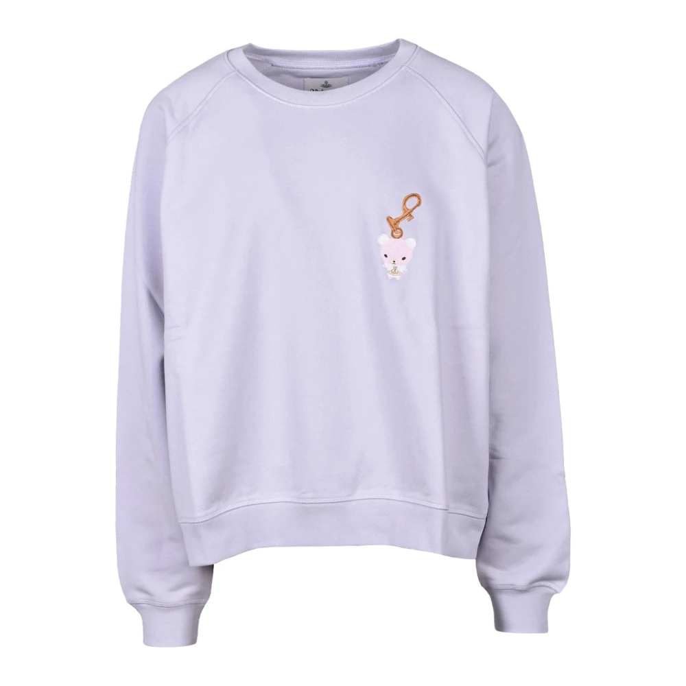 Vivienne Westwood Katoenen trui Purple Heren