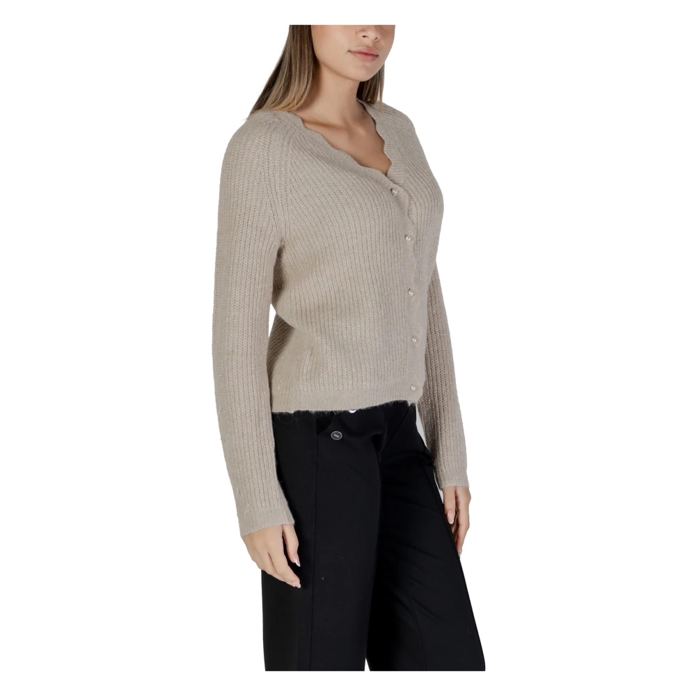 Vila Herfst Winter Dames Gebreide Kleding Collectie Yellow Dames