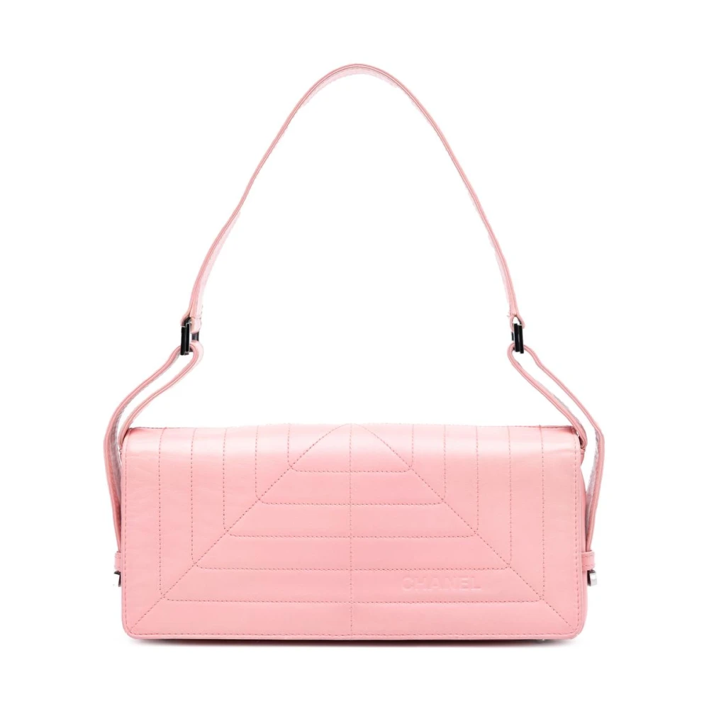 Chanel Vintage Donna Rosa Pre-Owned, Taglia Unica, Used,