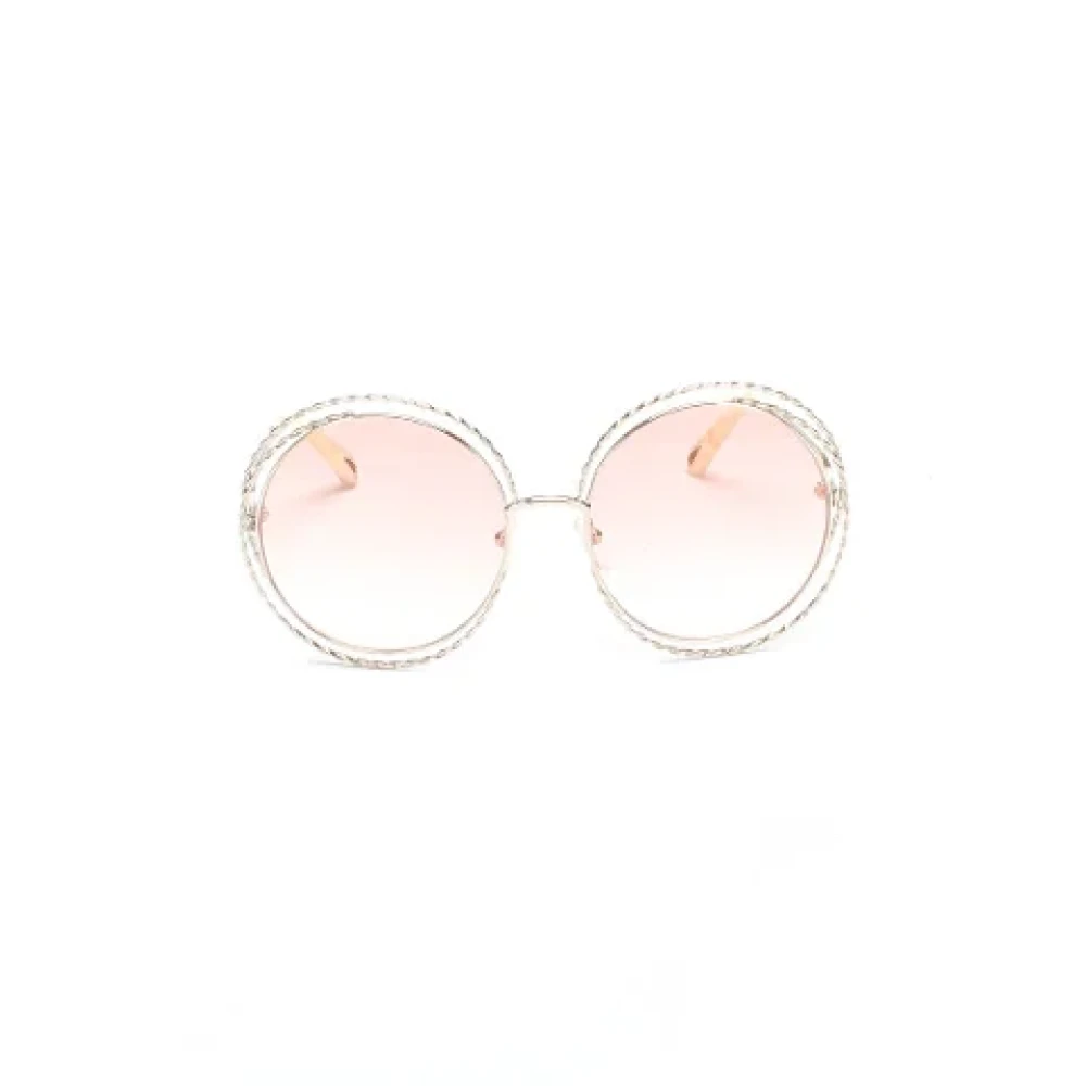 Chloé Pre-owned Plastic sunglasses Gray Dames