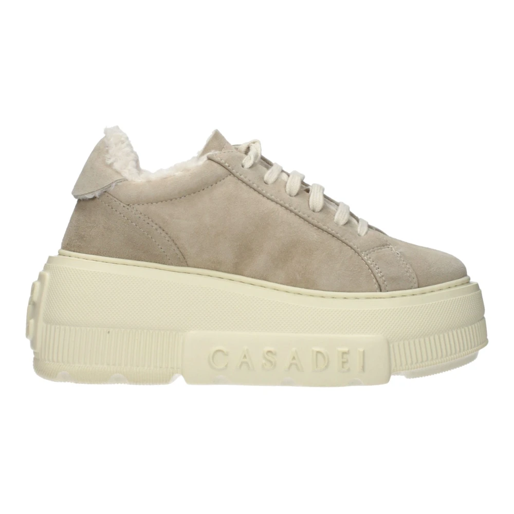 Casadei Nexus Aplsenales Sneakers Dames Schoenen Beige
