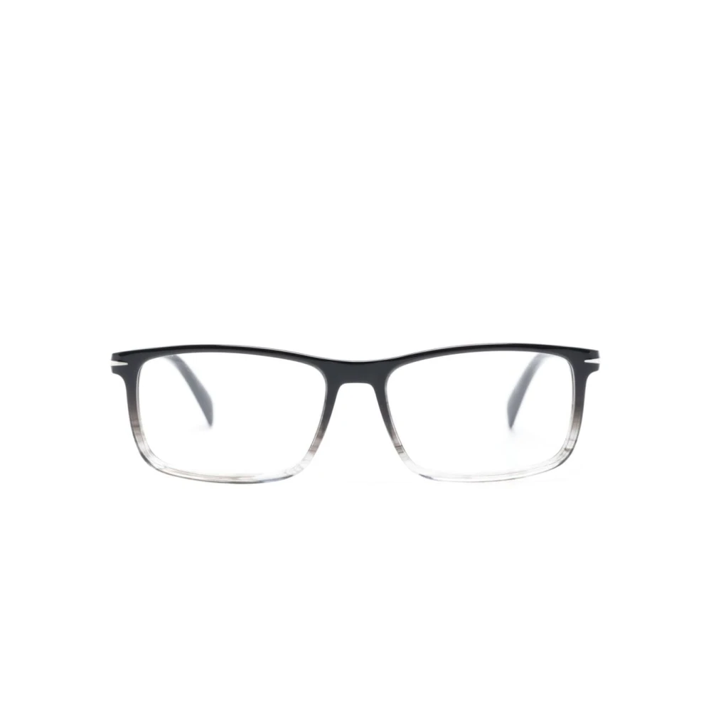 Eyewear by David Beckham Zwarte optische bril veelzijdig en stijlvol Black Heren