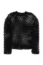 pull-col-rond-en-maille-popcorn