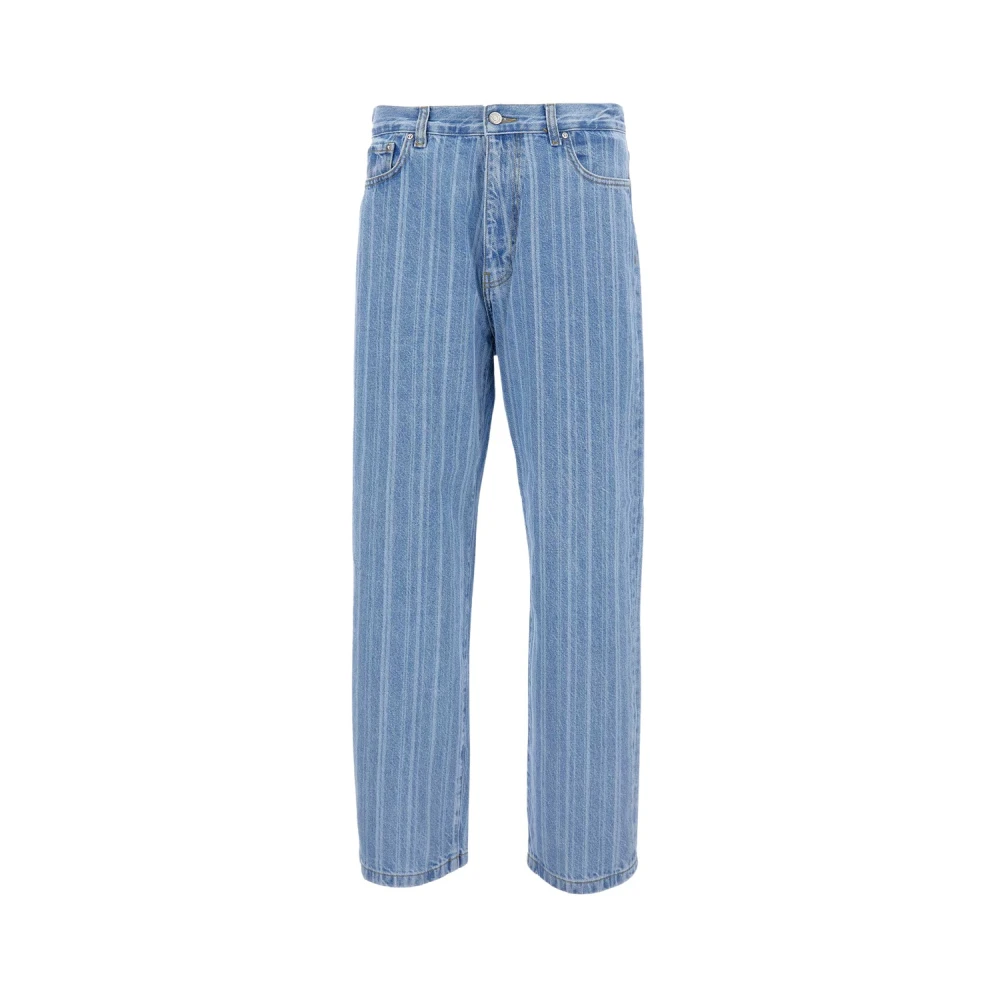 Carhartt Wip Men's Blue Wide Jeans