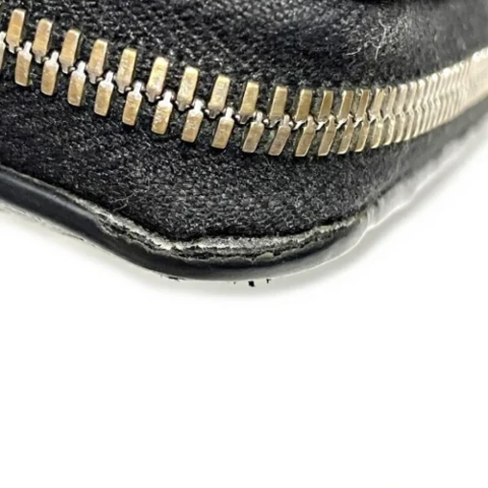 Bottega Veneta Vintage Pre-owned Leather wallets Black Dames