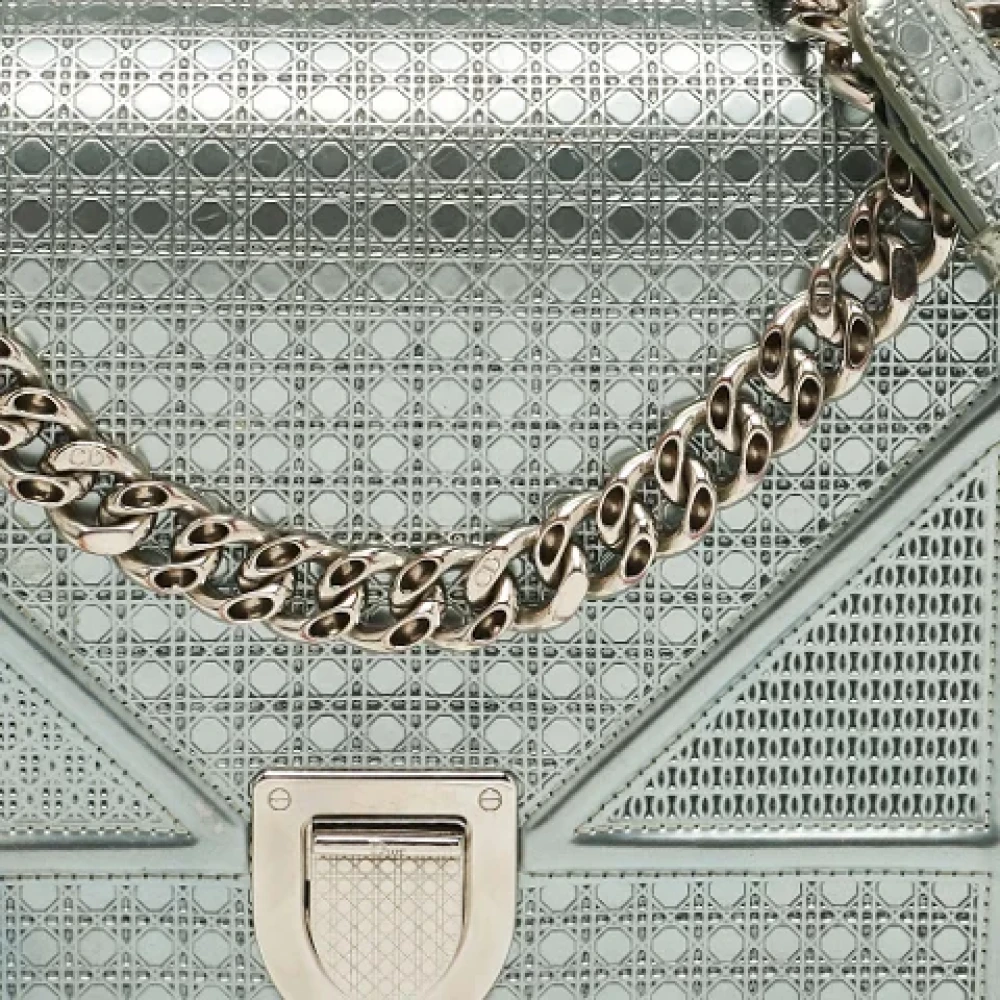 Dior Vintage Pre-owned Fabric dior-bags Green Dames