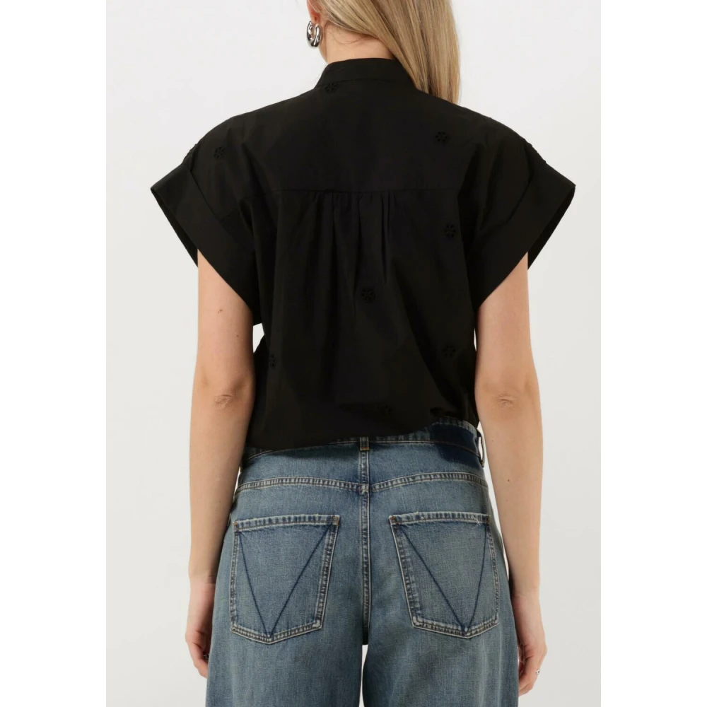 Suncoo Tijdloze Lina Blouse Black Dames