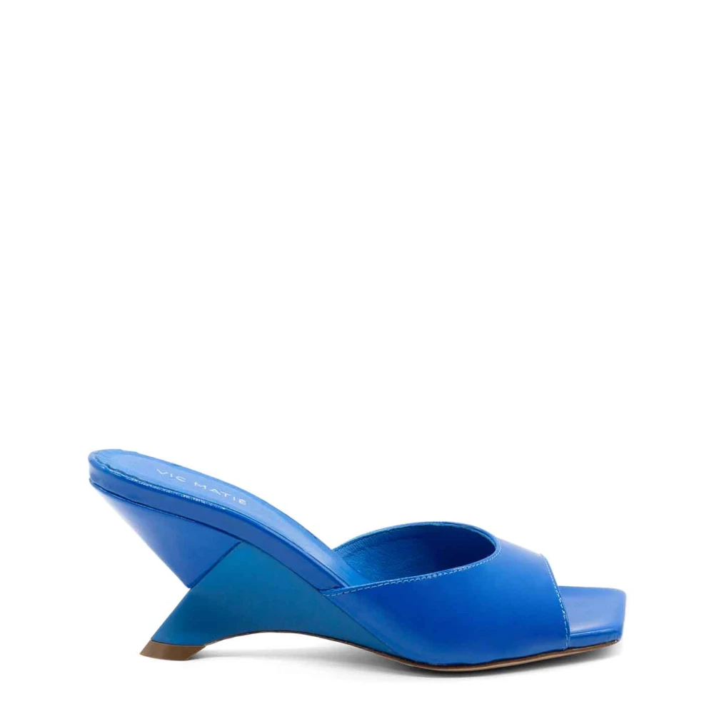 Vic Matié Himmelblå Swan Slipper Blue, Dam