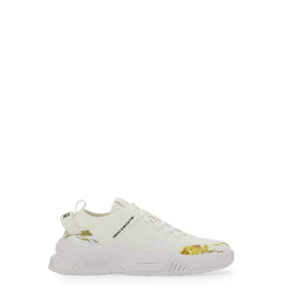 Versace Jeans Couture Logo Sneaker voor vrouwen Dames Schoenen Wit