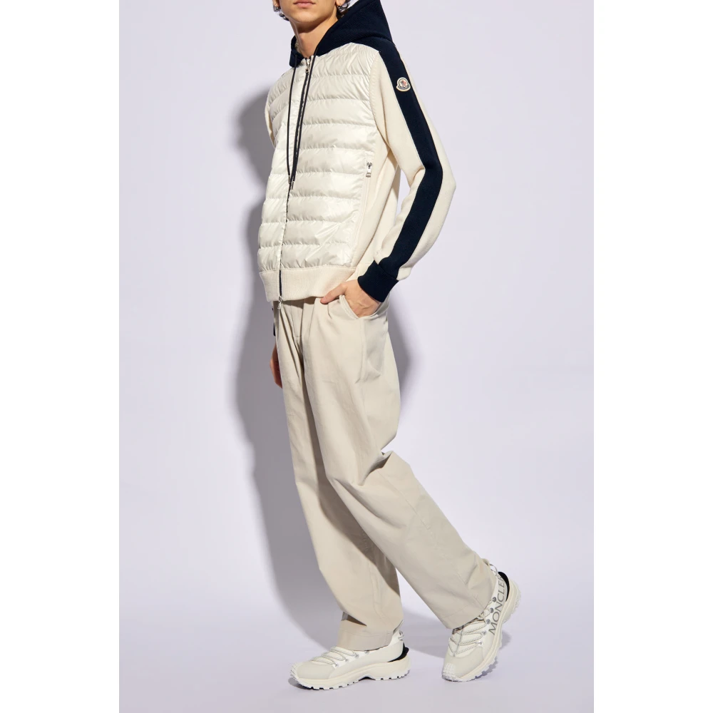 Moncler Corduroy broek Gray Heren