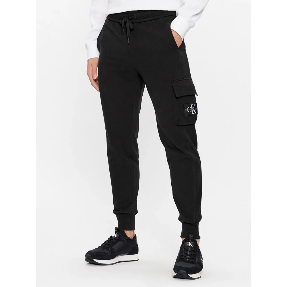 Calvin Klein Zwarte Sweatpants Black Heren