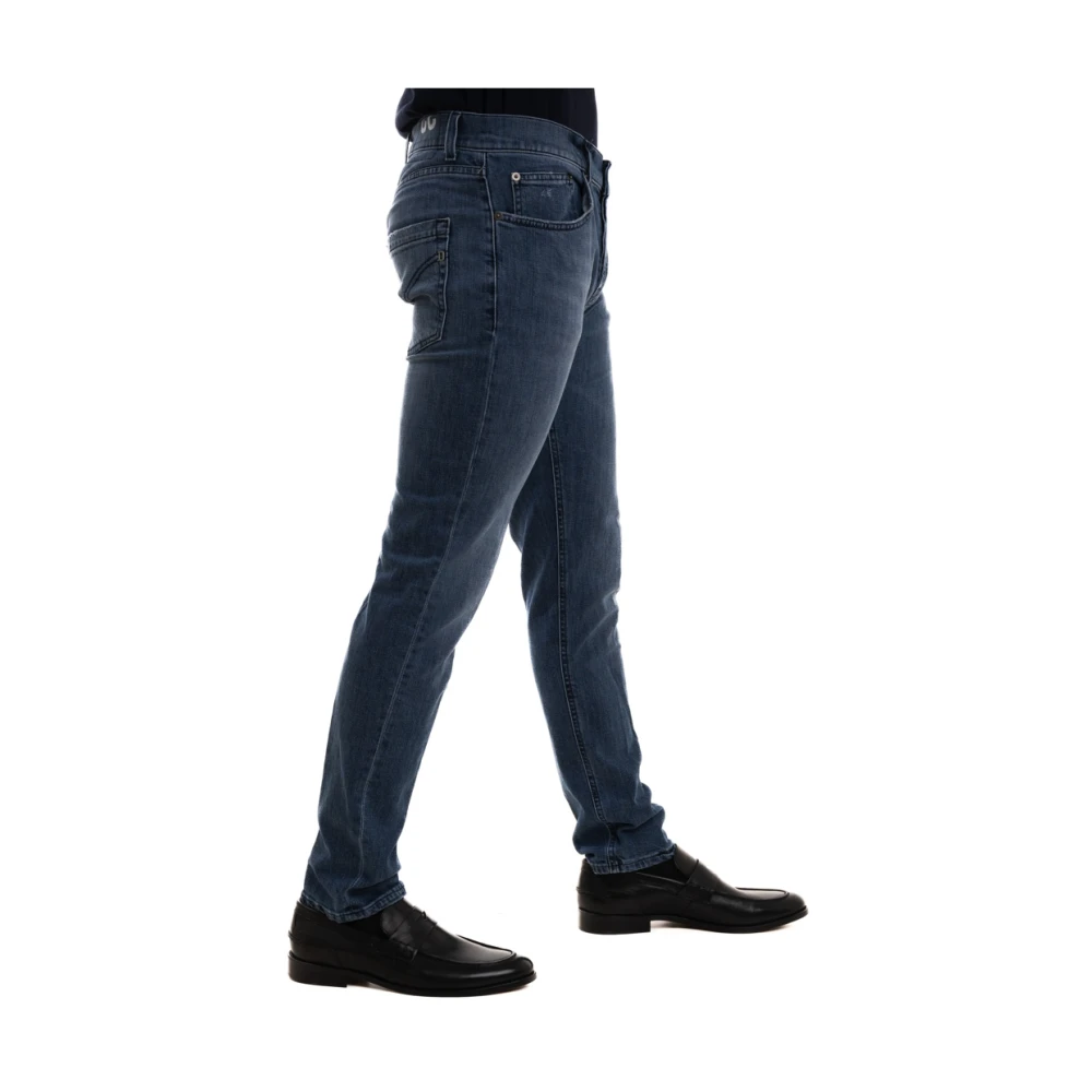 Dondup Moderne Slim Fit Jeans Blue Heren