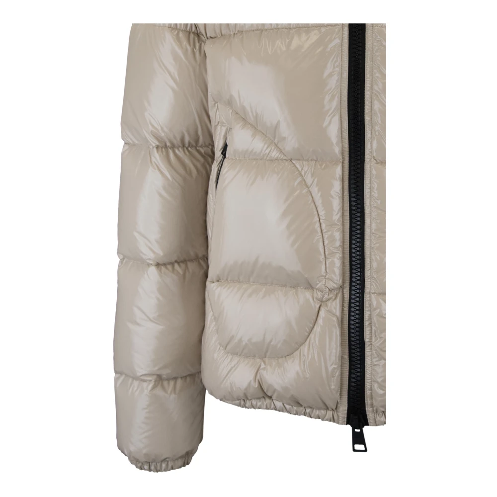 Herno Zip-Up Donsjack Beige Heren