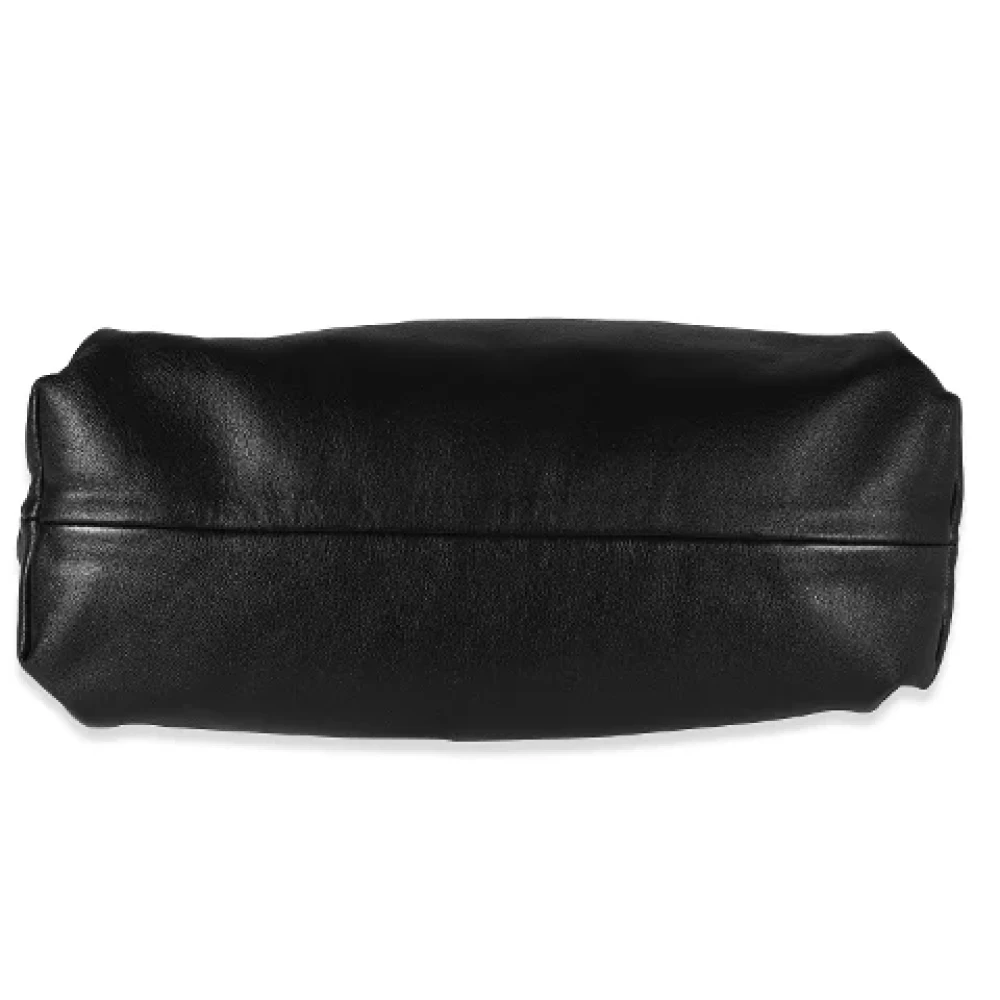 Bottega Veneta Vintage Pre-owned Leather pouches Black Dames