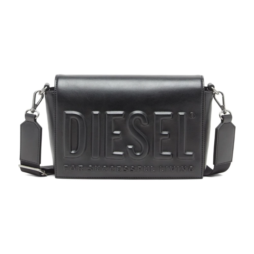 Diesel Unisex Negro Bolsos, Talla: One Size