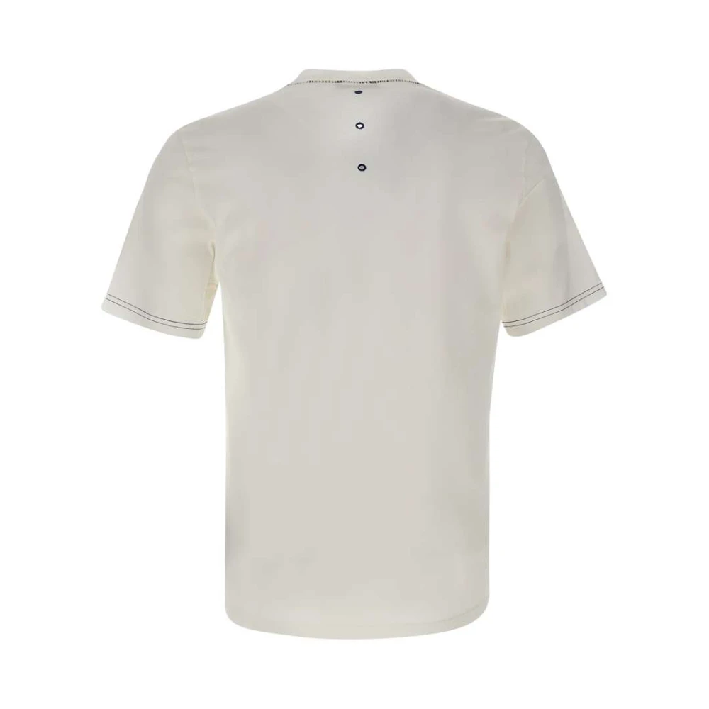 Premiata Witte T-shirts en Polos White Heren