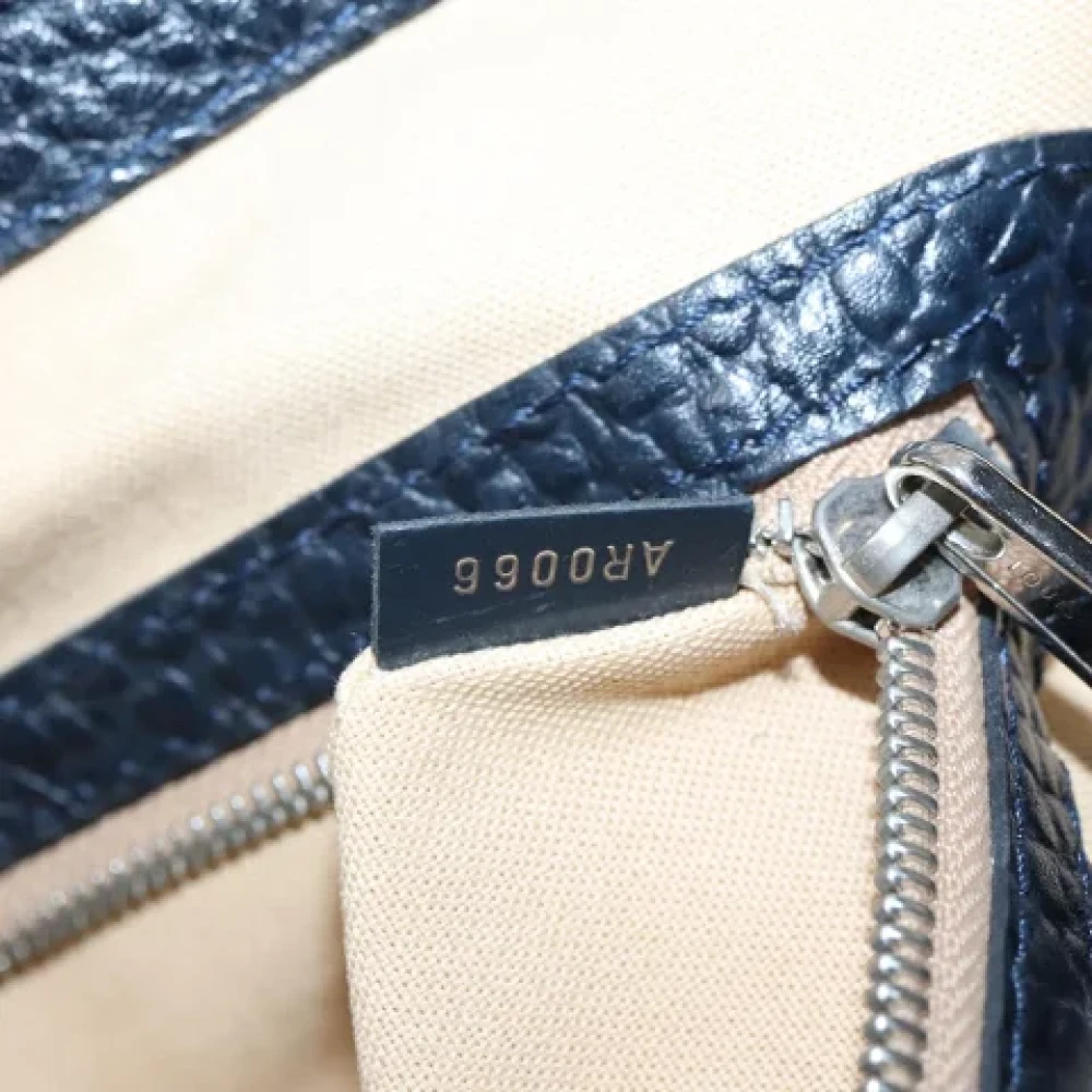 Louis Vuitton Vintage Pre-owned Wool louis-vuitton-bags Blue Dames