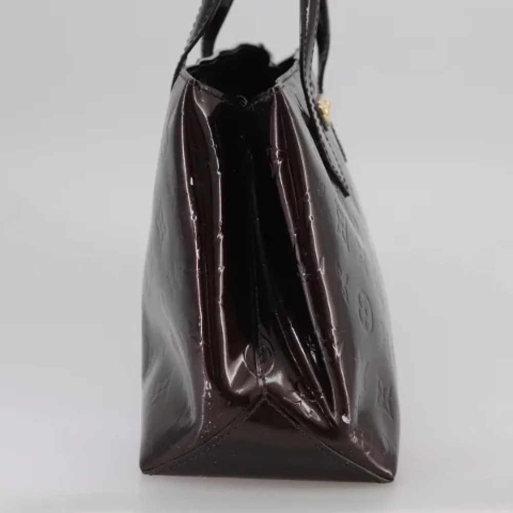 Louis Vuitton Vintage Pre-owned Leather handbags Purple Dames