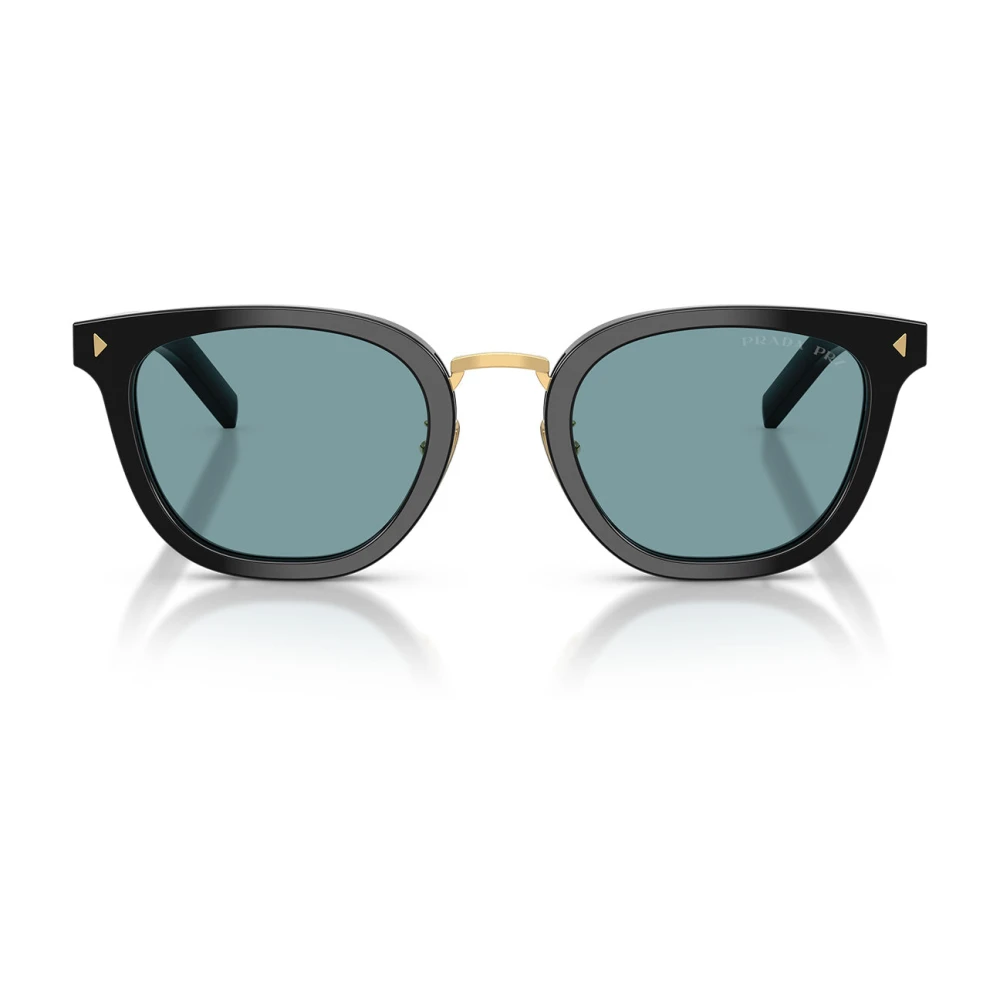 Prada Man Sunglass PR C01SD - Frame color: Black, Lens color: Green Polarized - Image 4