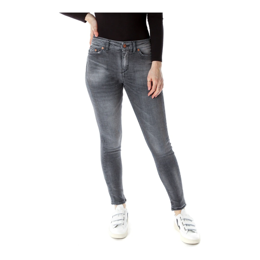 Drykorn Women's Gray Skinny Fit Jeans - Skinny Fit Jeans - W29 L34 - Jeans