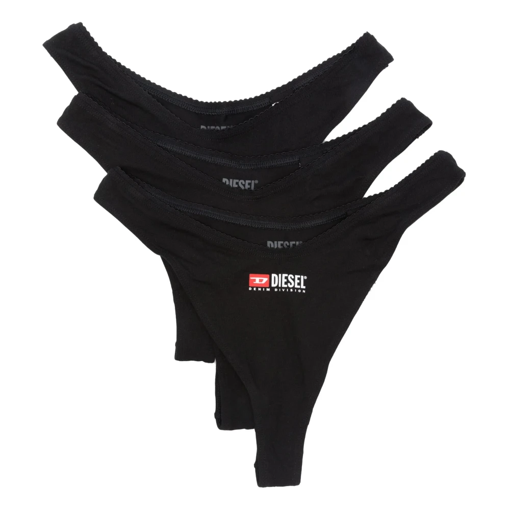Diesel Noyau 3 Pack Style Punchy Femme Sous Vêtements Noir 40 Fr