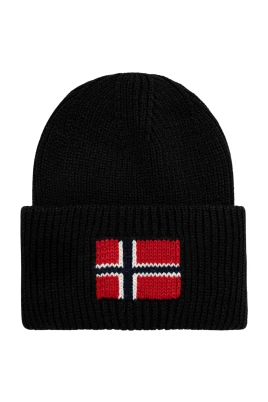 Svart ullmössa vinter