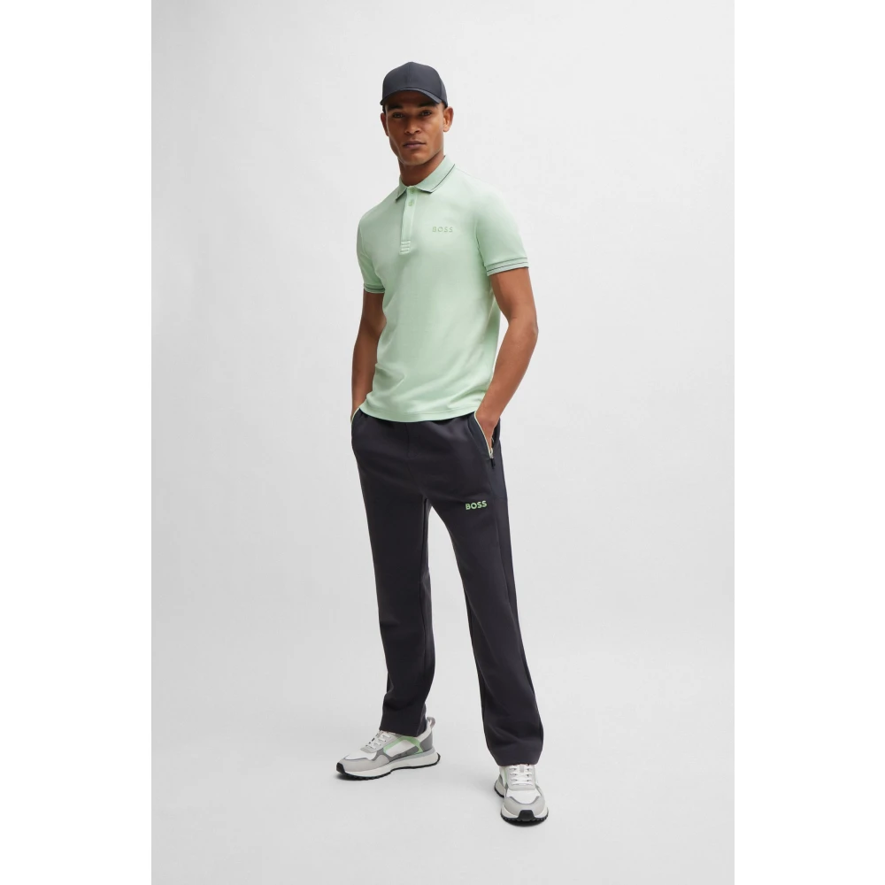 Boss Slim Fit Polo Shirt Green Heren