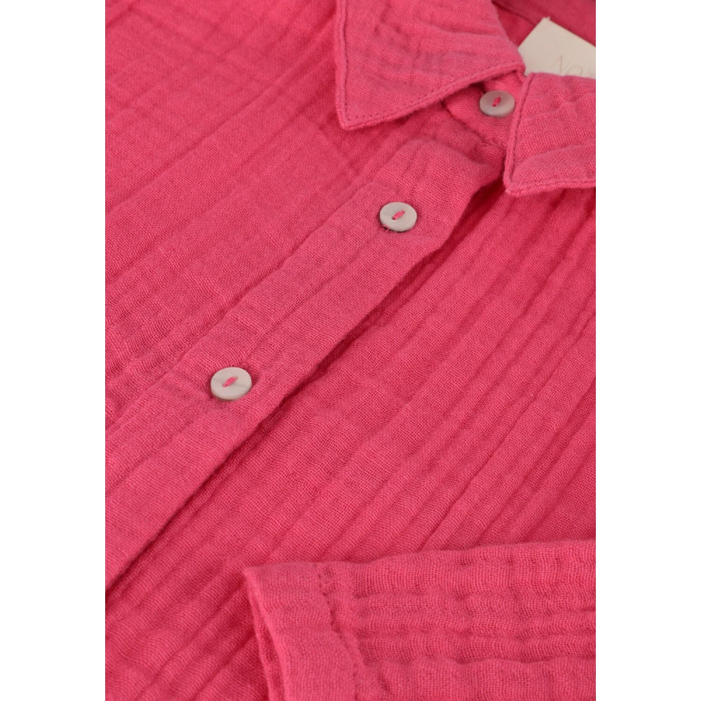 Notre-v Roze Blouse Nv-Delu Trendy Stijl Pink Dames