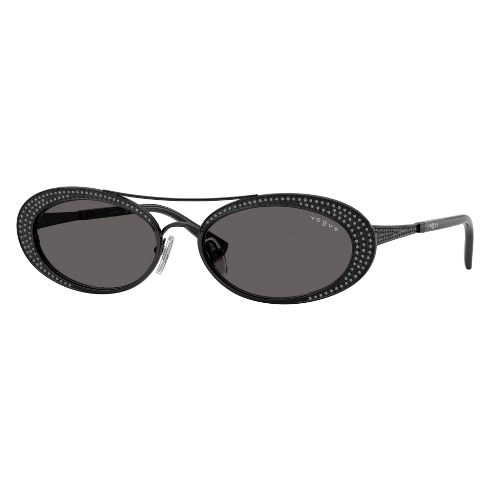 Vogue Women's Black Sunglasses