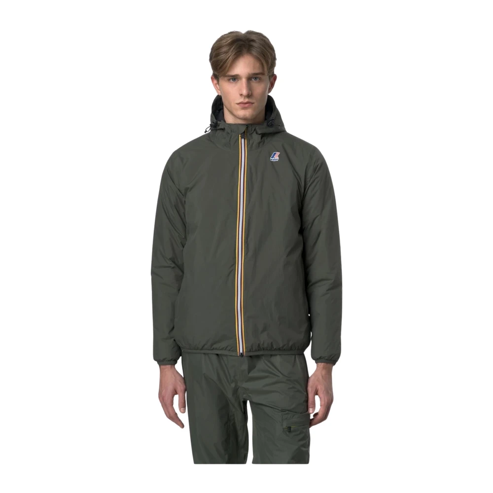K-Way Unisex Verde Le Vrai 4.0 Claude Warm - Medio Giacche - Medio Giacche - 2XL - Immagine 3