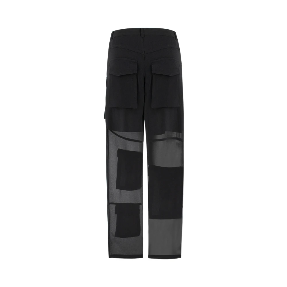 pinko Utility Cargo Broek Black Dames