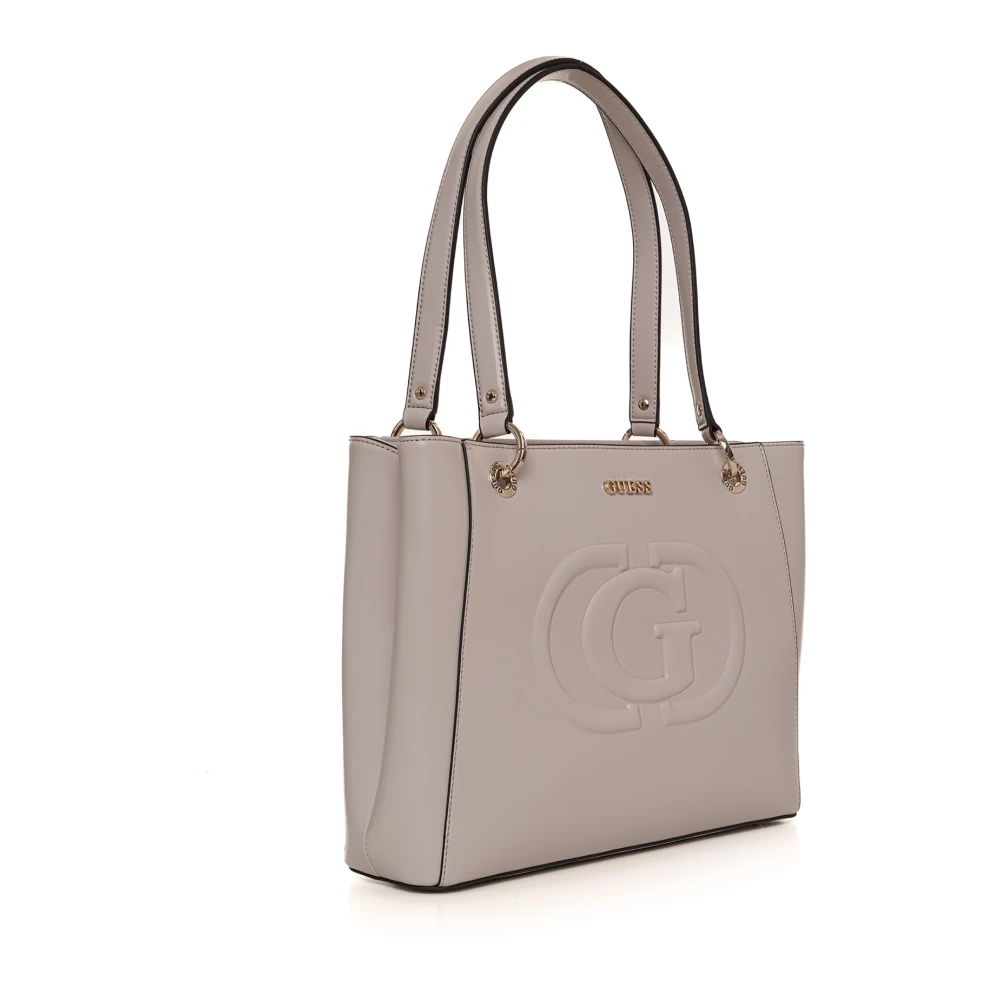 Guess Eco Mietta Noel Shopper Bag Pink Dames
