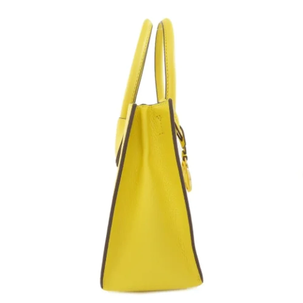 Michael Kors Pre-owned Plastic handbags Yellow Dames