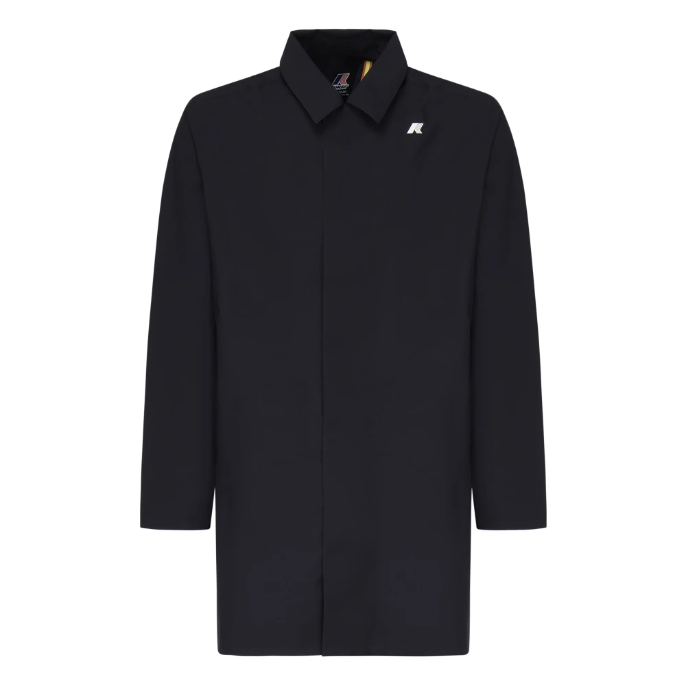 K-Way Uomo Blu Cappotti, L, New,