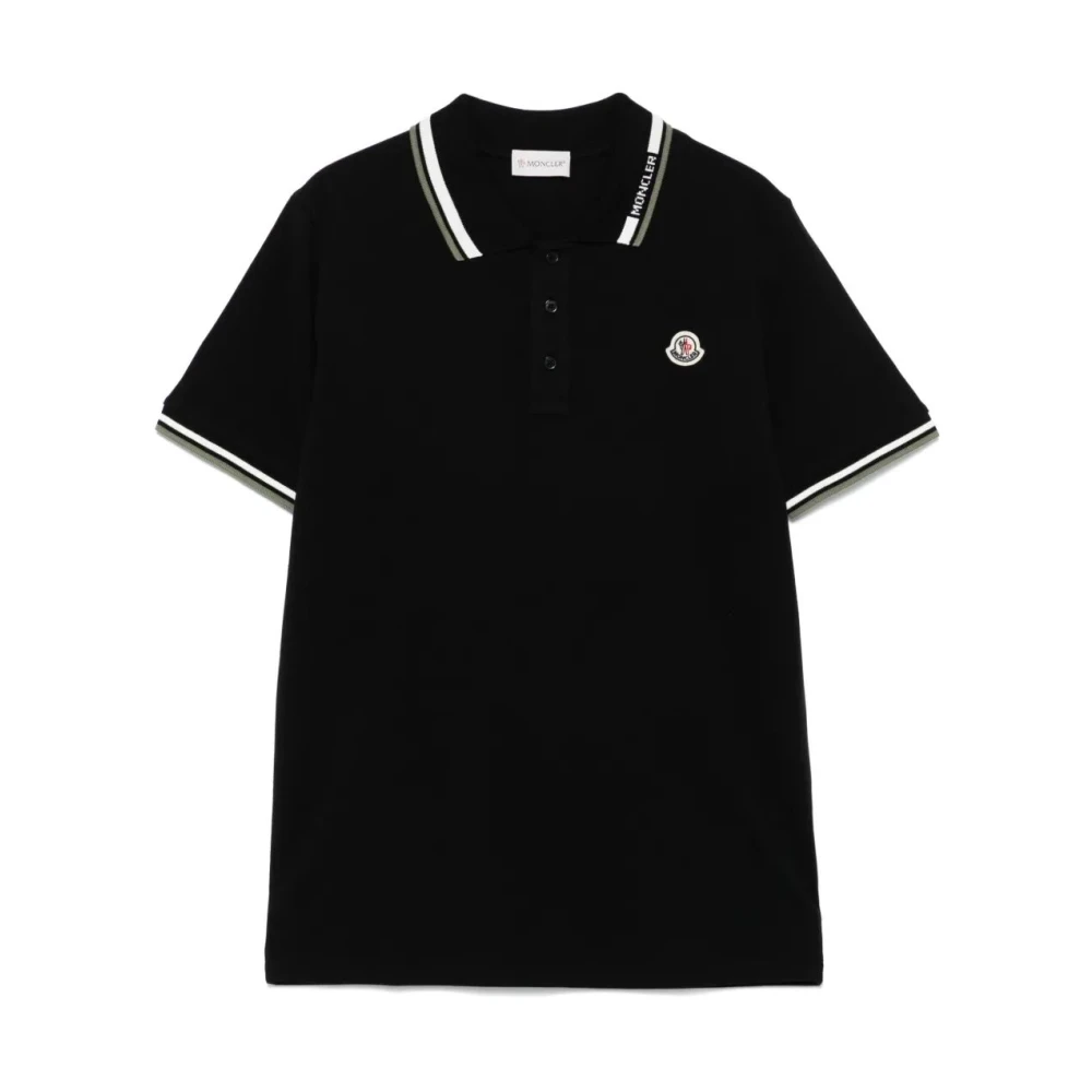 Moncler Klassisk Polo Tröja Black, Pojke