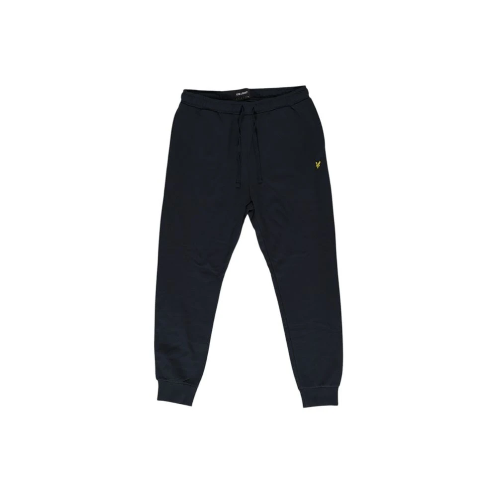 Lyle & Scott Blauwe Katoenen Sportbroekencollectie Blue Heren