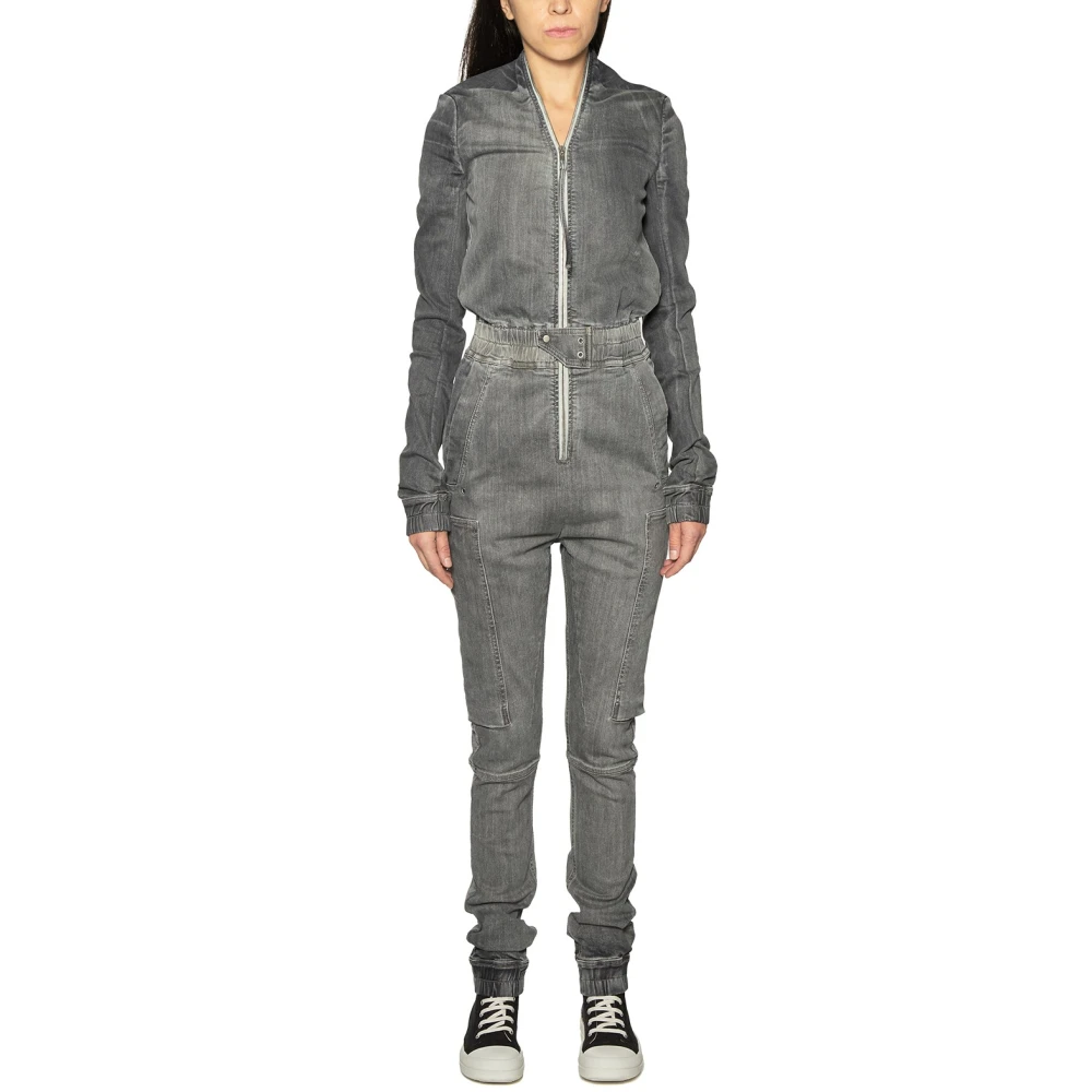 Rick Owens Drkshdw Jumpsuit Gray Dames