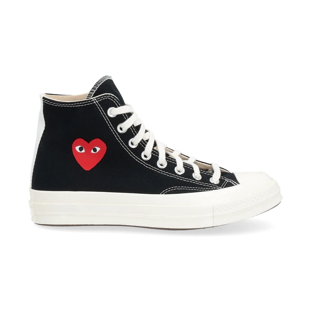 Comme des Garçons Play High Top Sneakers Heren Schoenen Zwart